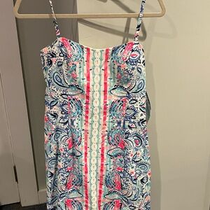 Colorful Paisley Print Dress